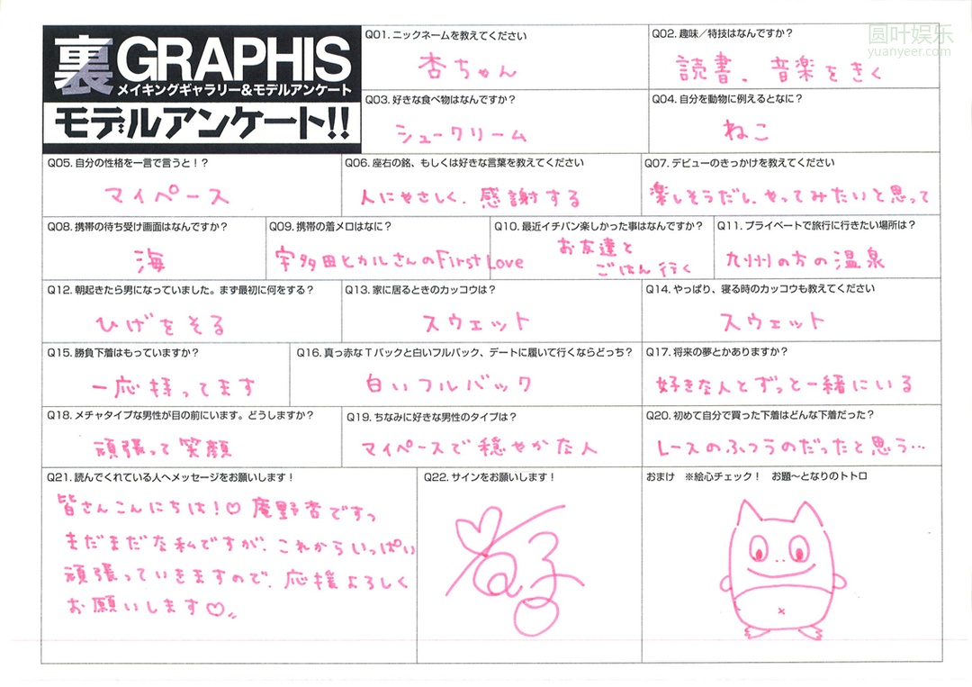 (2014 - 04 - 25) ANNO An (庵野杏)