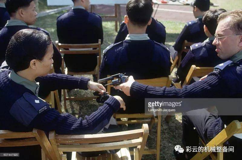 老照片：1993年香港警察学院的学员