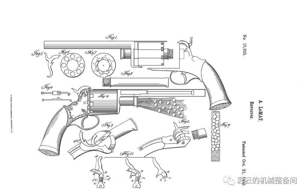 转轮？霰弹？ ―― 南北战争时期的LeMat转轮手枪