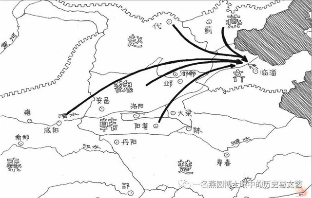 搞侵略扩张而灭亡的齐闵王