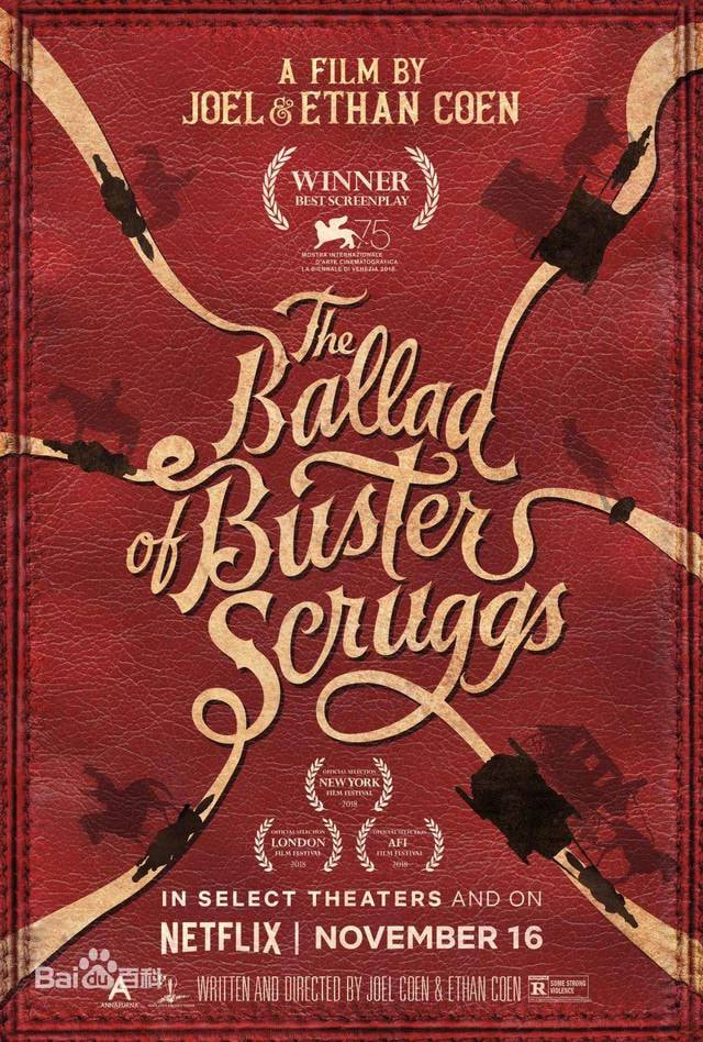 《巴斯特・斯克鲁格斯的歌谣》：西部故事集