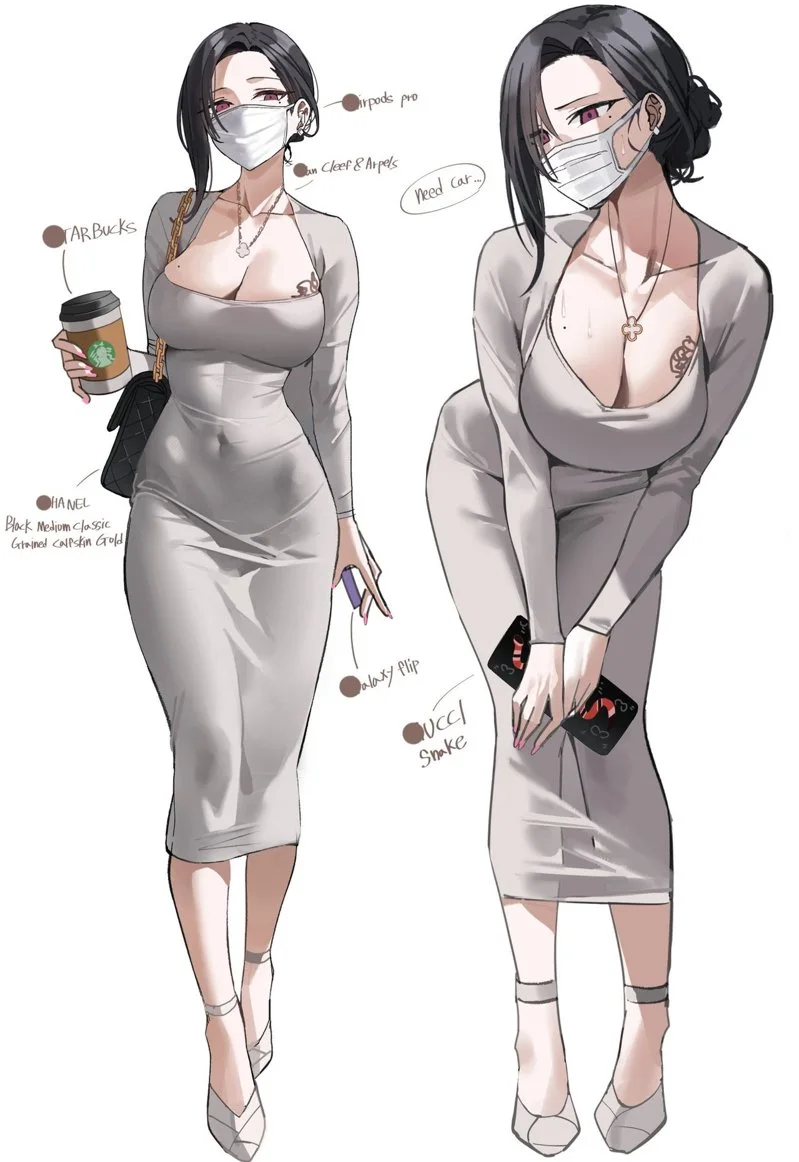 经典造型东滩风《人妻紧身裙》推出1/6模型！成熟女体实体化任你观察！