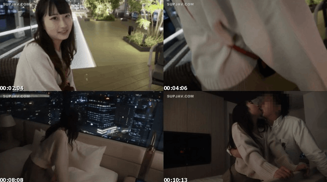 【無】美女应届生在夜景迷人的酒店