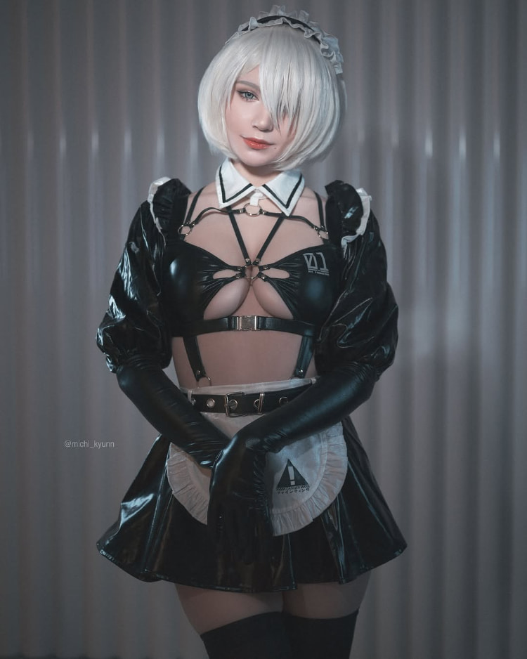 绝美中不失性感！俄罗斯Coser《Michi》精致的像二次元走出的艺术品！
