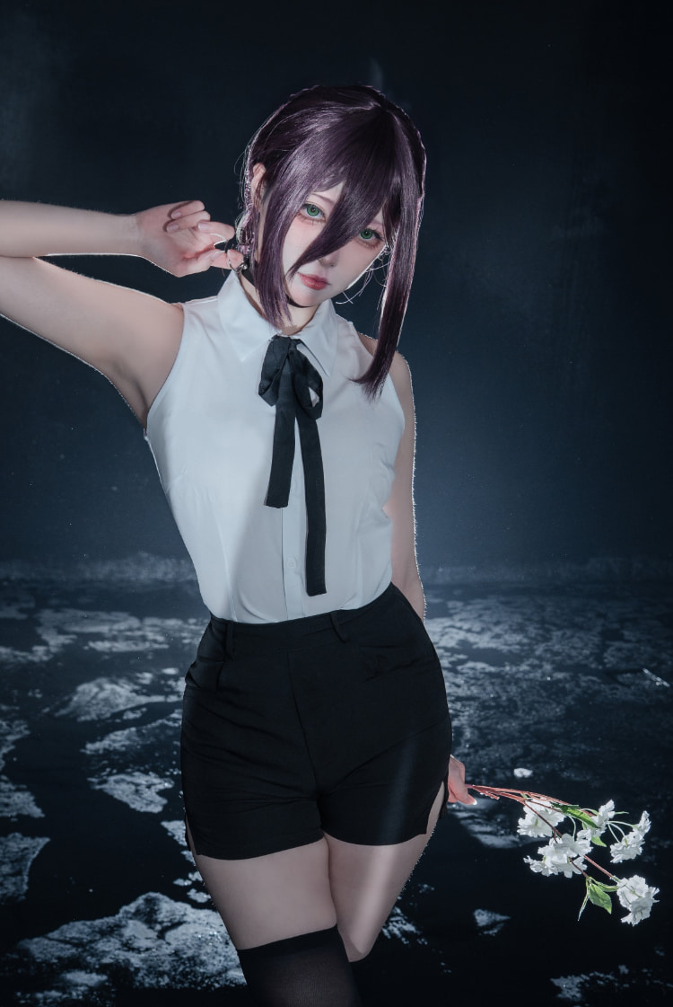 热爱《链锯人》的Coser《펌킨 Pi good duck71》真纪、蕾洁、姬野等角色一次还原！