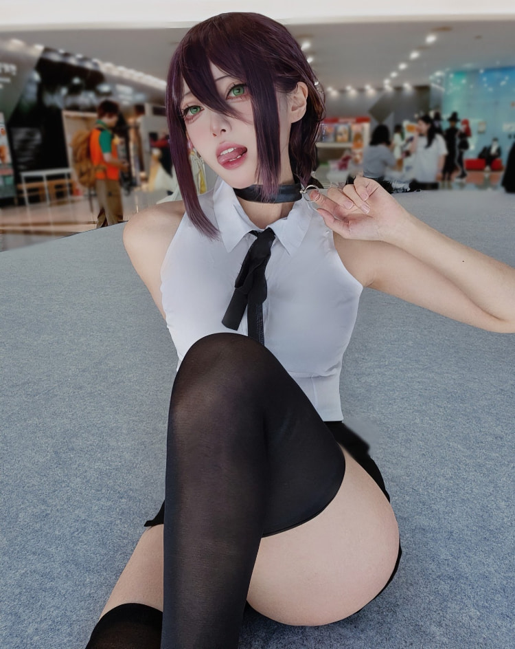 热爱《链锯人》的Coser《펌킨 Pi good duck71》真纪、蕾洁、姬野等角色一次还原！