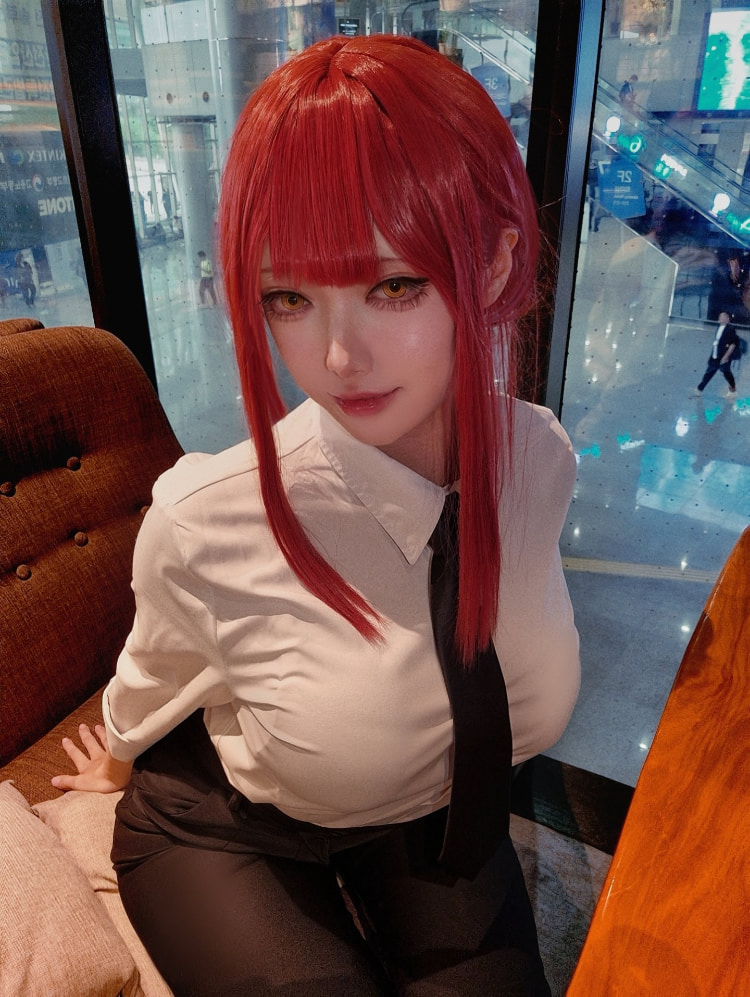 热爱《链锯人》的Coser《펌킨 Pi good duck71》真纪、蕾洁、姬野等角色一次还原！