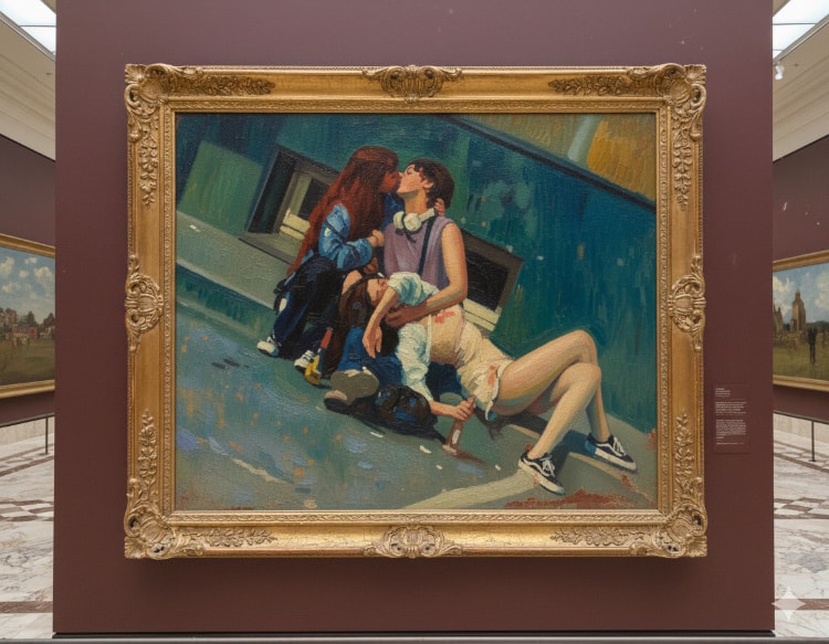 真实意外成梗图《新宿谜样三人组》艺术风貌让网友发挥二创精神！