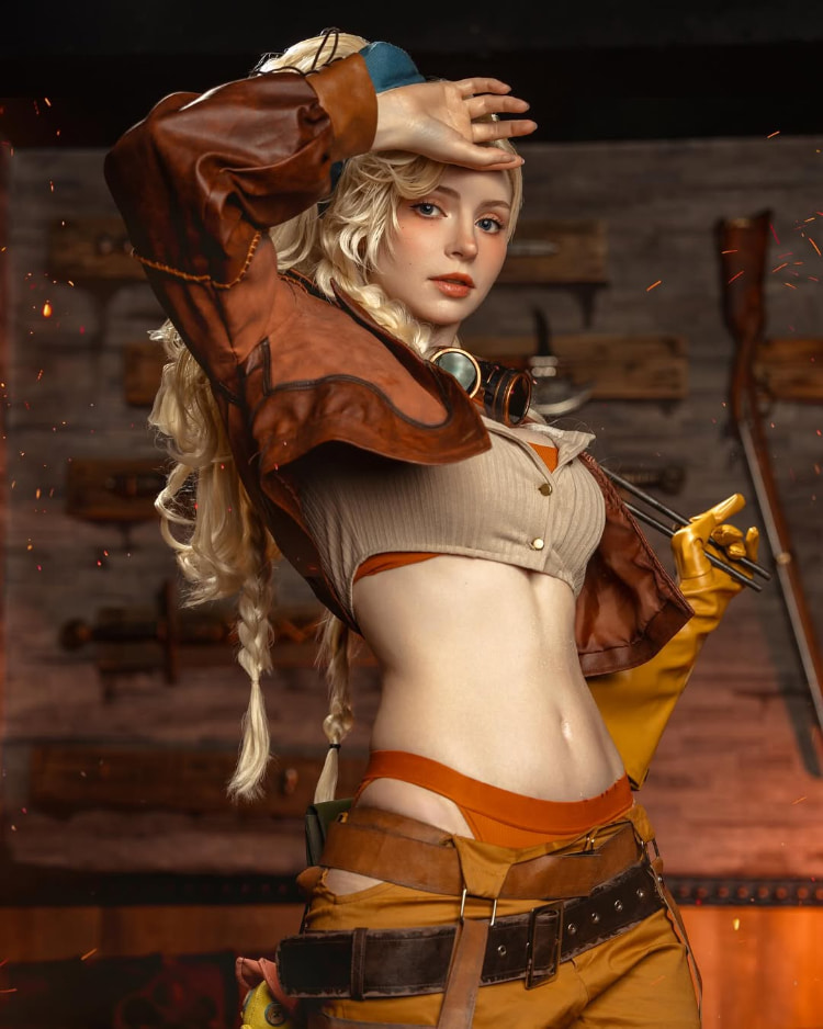 「艾殊莉」体模《PeachMilky》COS火辣谍报员！「露两球」仙气又性感超吸睛！