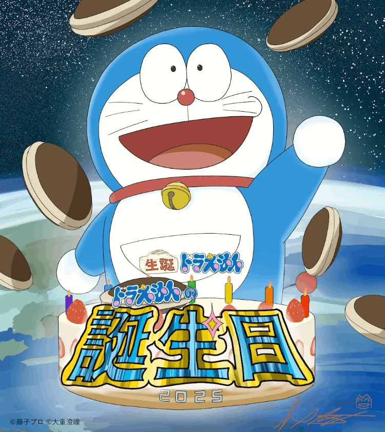 提早庆生？9月寿星《哆啦A梦生日贺图》各路大牌漫画家送上贺图！