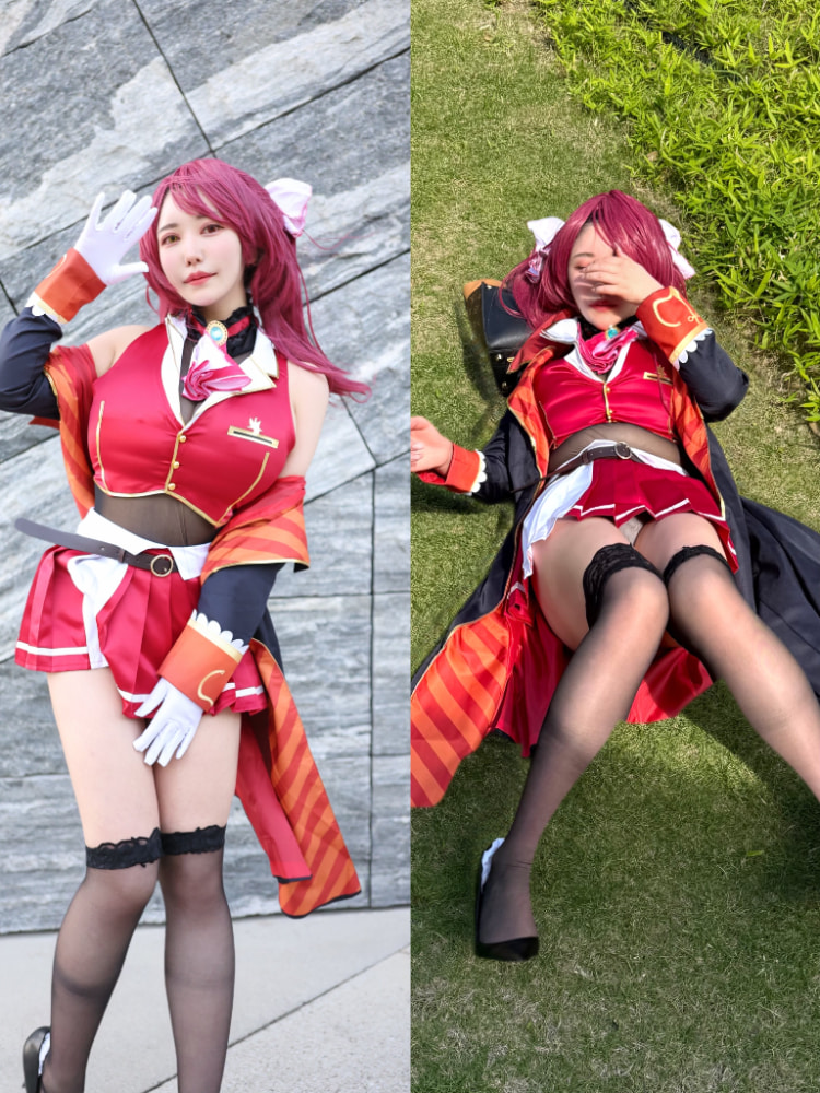 L罩杯《乙叶らら》过辣过激导致账号被停用！号称史上最巨的Coser！