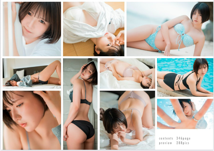 女大生《けとる》因兴趣而做写真模特！大方展现香嫩蜜桃！