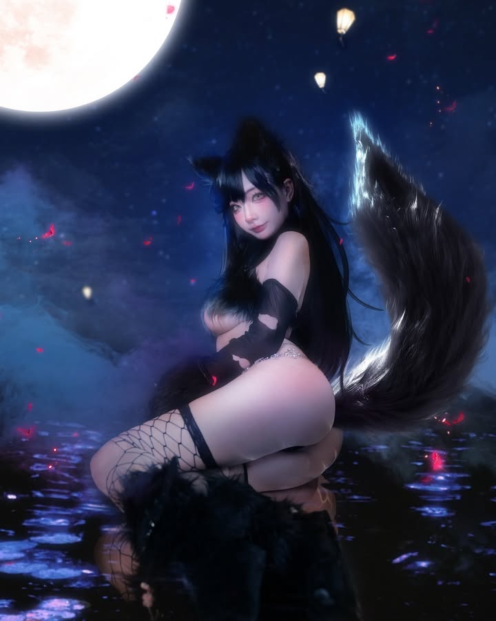 大到快溢出来！《WENDY酱油》Cosplay好身材充满涩气！