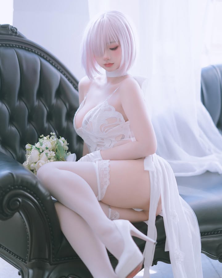 大到快溢出来！《WENDY酱油》Cosplay好身材充满涩气！