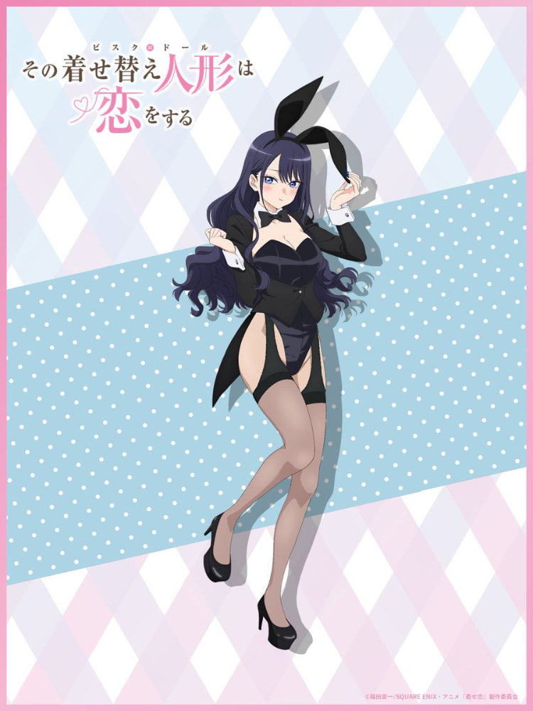 ちあ美女超用心还原《恋上换装娃娃》兔女郎海梦！长腿搭丰胸成最美画面！