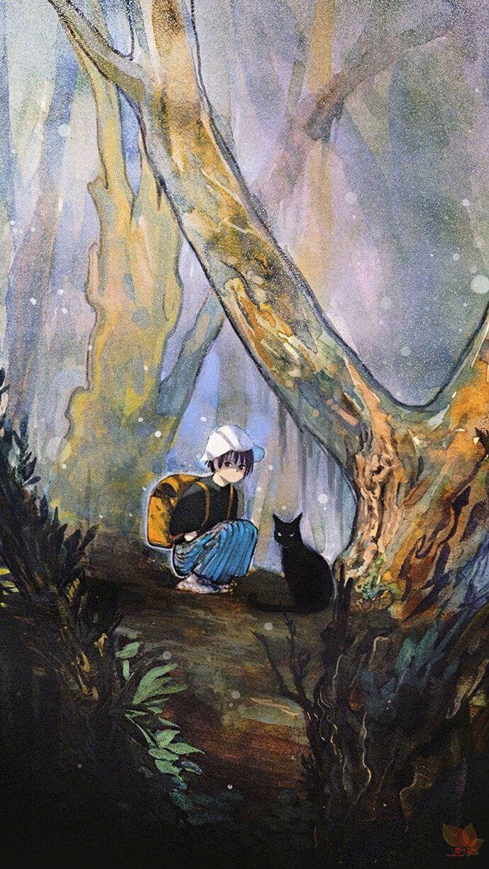 晚安心语插画191022：生命短暂，快乐至上