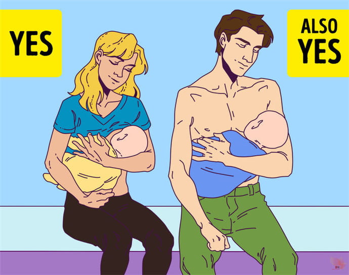 《人类有趣知识》,原来男人真有可能有「女乃水」!