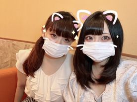 （本数限定2980pt→1500pt）の先輩後輩との私生活３P！ロケットに囲まれ、先輩の種付けに焼きもち焼く後輩が可愛すぎた！