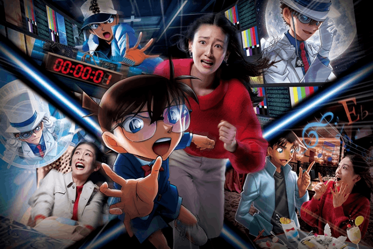 《名侦探柯南4D LIVE SHOW 星空的宝石》环球常设登场！还有手表麻醉枪可买！
