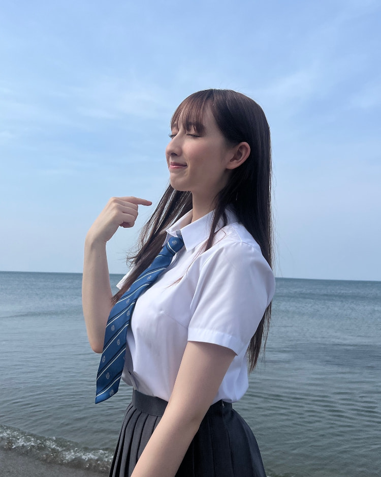 混血美女《仙北谷ハンナ》秋田混英国！深邃五官搭Ｇ罩杯好胸超完美存在！