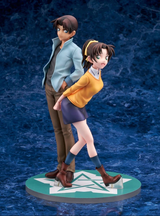 「平和CP」再撒糖！名侦探柯南《服部平次＆远山和叶 1/7模型》小两口的爱意藏不住！