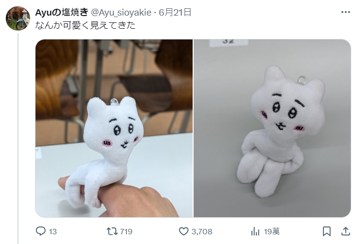 网购《吉伊卡哇》没看清货源收到「超消瘦吉伊卡哇」！网友：意外越看越可爱？