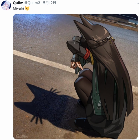 神奇X趋势「猫咪影子Milady」在网络上发酵！吸引二创、真人模仿潮！