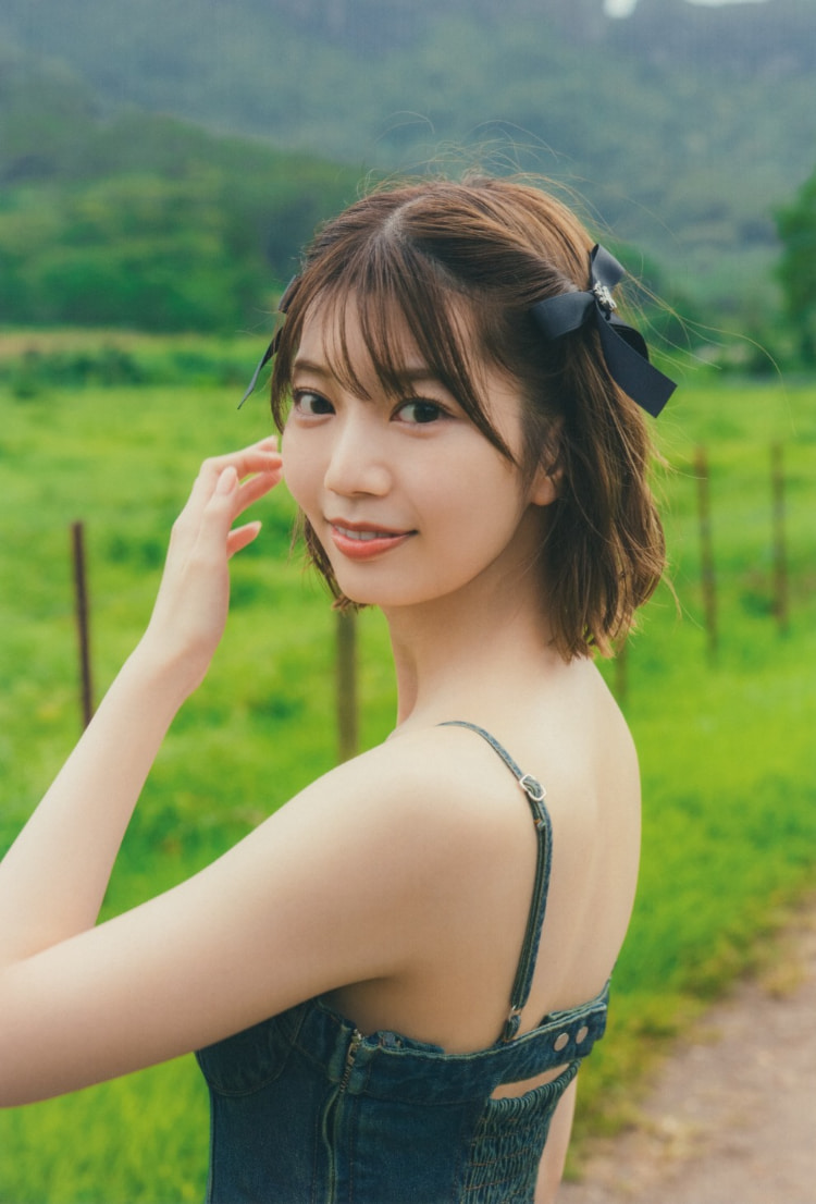 短发更有夏天风情!日向坂偶像《高本彩花》毕业后将清纯性感写真送给大家!