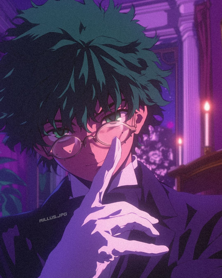 呀咧呀咧！AI绘图《动漫角色全变成眼镜执事》每个人忽然Ｓ气质爆发！