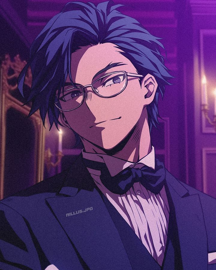 呀咧呀咧！AI绘图《动漫角色全变成眼镜执事》每个人忽然Ｓ气质爆发！