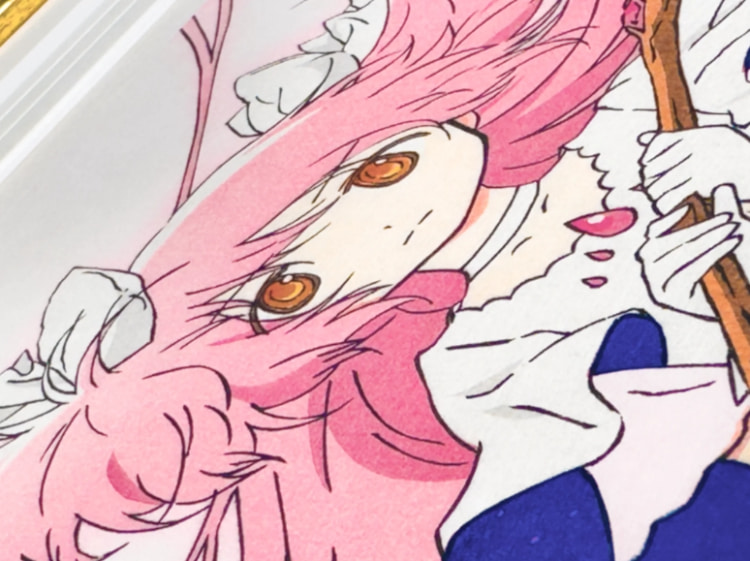 真国宝级手工艺《魔法少女小圆》浮世绘木版画!全球限量只有300幅!