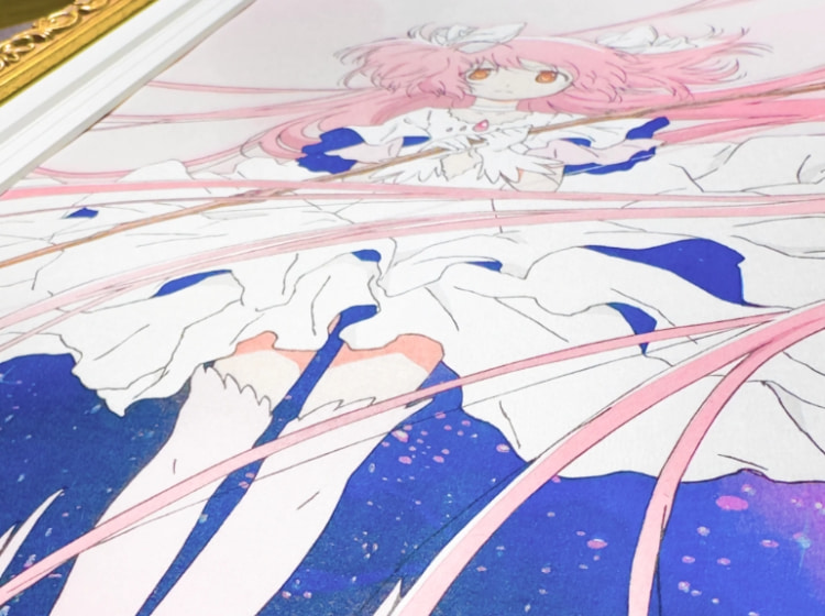 真国宝级手工艺《魔法少女小圆》浮世绘木版画!全球限量只有300幅!