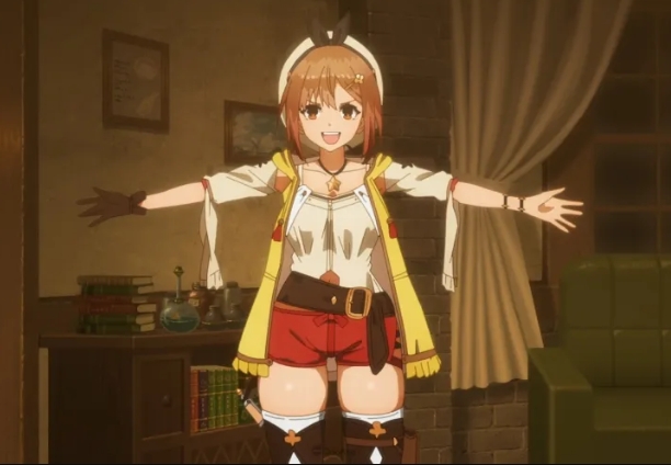 接近莱莎风格的蜜大腿《あゆの》欧派也是顶到不行!梦想中的女神具现化?