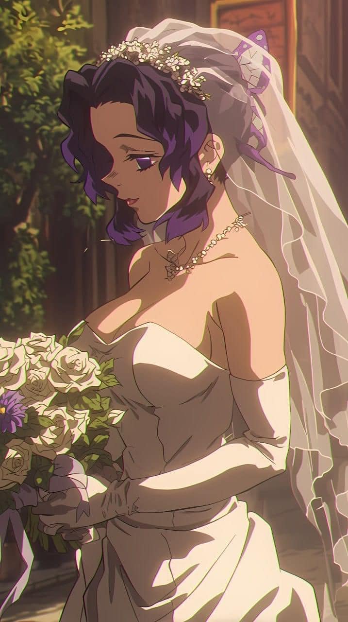 妄想老婆结婚《AI帮你把动漫女角色穿上婚纱》，帮你脑补完成人生大事！