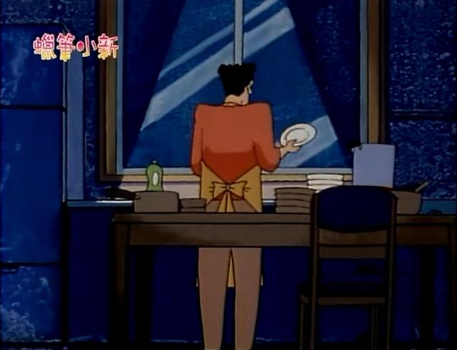 熟悉的背影！帅气老爸《蜡笔小新》野原广志太平洋肩宽感受家庭重担！