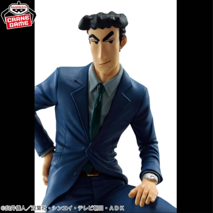 熟悉的背影！帅气老爸《蜡笔小新》野原广志太平洋肩宽感受家庭重担！