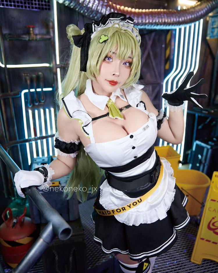 胸前有点紧绷？新加波Coser《Nekoneko JX》穿什么都好像有什么要掉粗乃？！