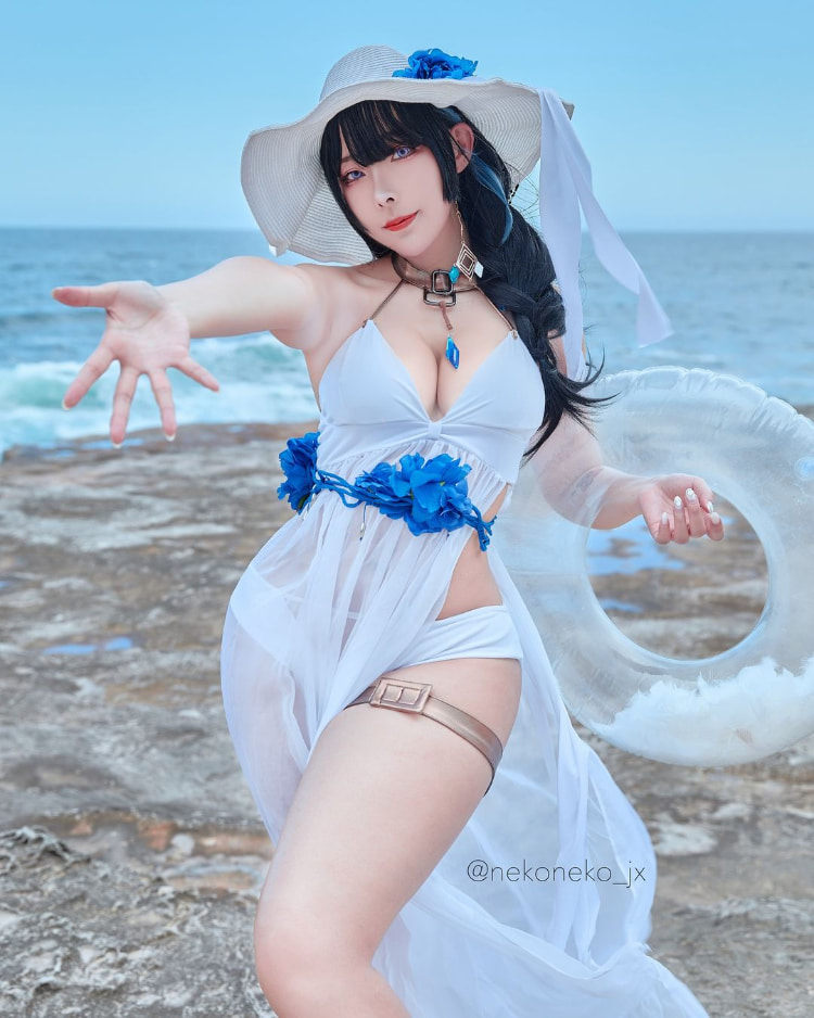 胸前有点紧绷？新加波Coser《Nekoneko JX》穿什么都好像有什么要掉粗乃？！