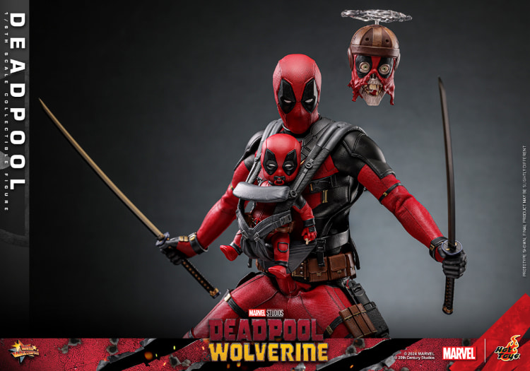 《死侍与金钢狼》死侍变体模型 HOT TOYS！小贱贱一家供你收藏？！