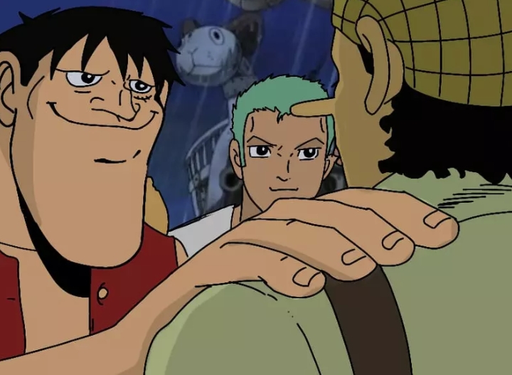 50年前旧梗爆红「戽斗男拍肩迷因图」引二创！源自于怀旧动画《足球健将》！