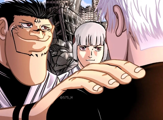 50年前旧梗爆红「戽斗男拍肩迷因图」引二创！源自于怀旧动画《足球健将》！