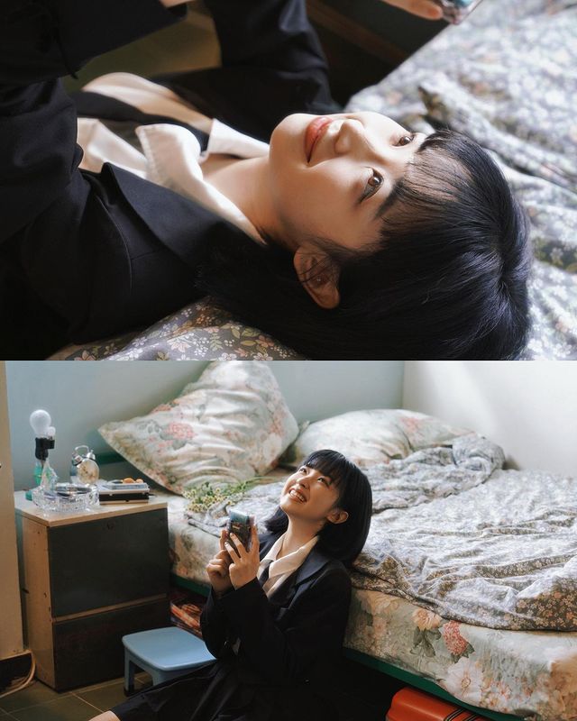 港妹神似林依晨！胸猛系YTR《嘉盈》短发搭嫩颜搭厚唇简直清纯无敌！