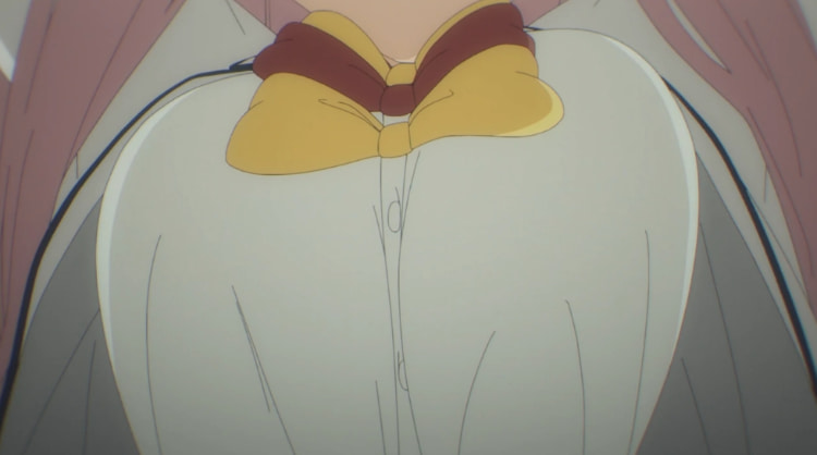 超用心！动画组特聘《姬宫华恋欧派调整者》为了就是要展现最完美的胸型！