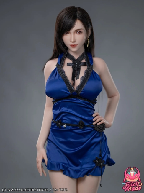 可以坏坏《最终幻想》蒂法等身成人模型!触摸关键部位能引发敏感词汇?