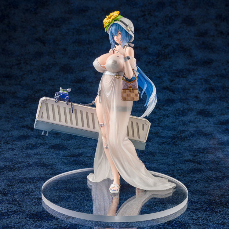 本斥但大!少女前线《DP-12熙光寓言Ver. 1/7比例模型》泳装薄纱造型太香啦!