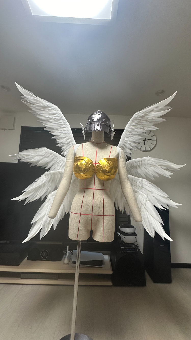 美到不行！日本Coser《るなちっち》奇迹还原「天女兽」神圣英姿！