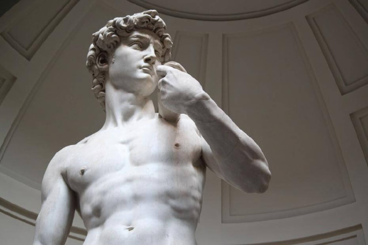 《米开朗基罗的大卫模型》棒子竟然是独立零件!还有叶子零件方便你遮羞!