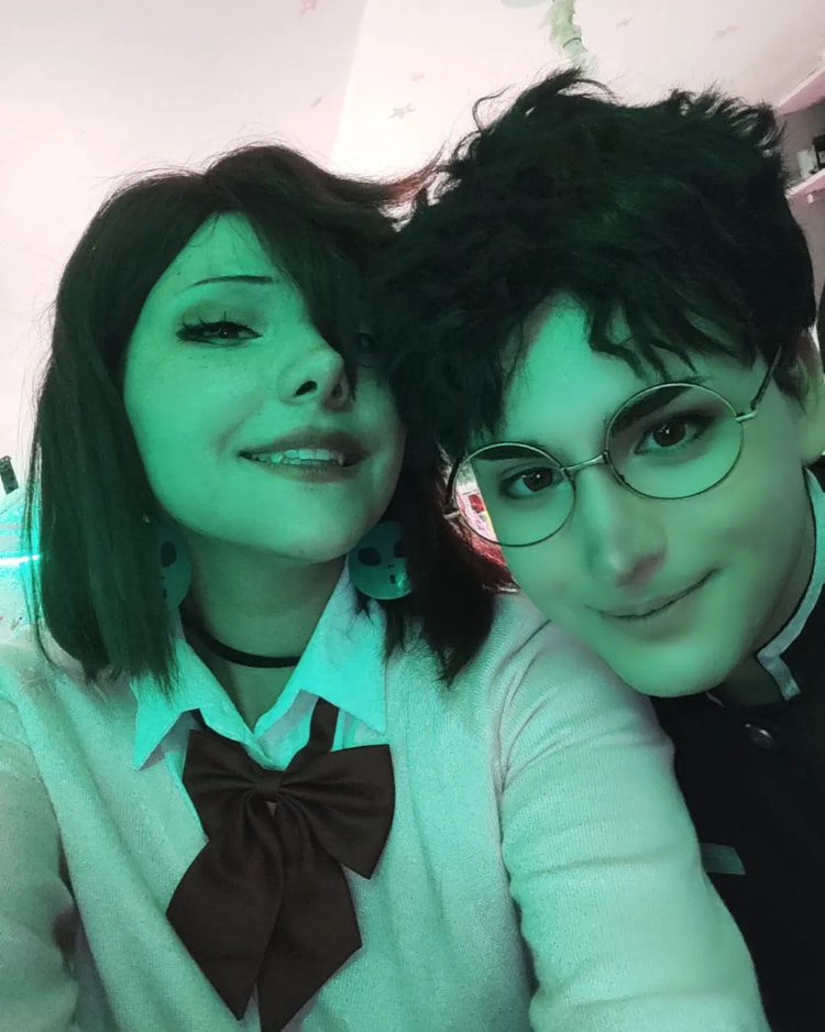 真实情侣Cos《胆大党》男女主角厄卡伦小桃！画面太白让人想叫高速婆婆过来！