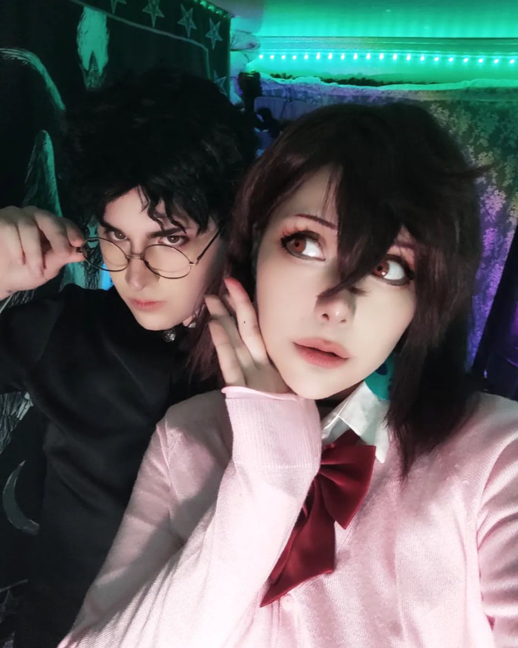 真实情侣Cos《胆大党》男女主角厄卡伦小桃！画面太白让人想叫高速婆婆过来！