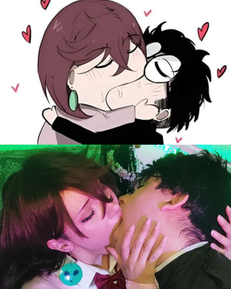 真实情侣Cos《胆大党》男女主角厄卡伦小桃！画面太白让人想叫高速婆婆过来！